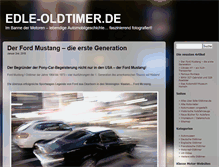 Tablet Screenshot of edle-oldtimer.de